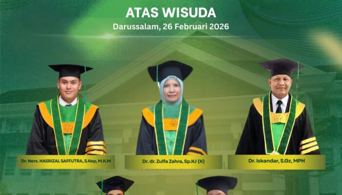 Hasrizal Saffutra ASN Aceh Timur Raih Gelar Doktor (S3) di Bidang Kesehatan