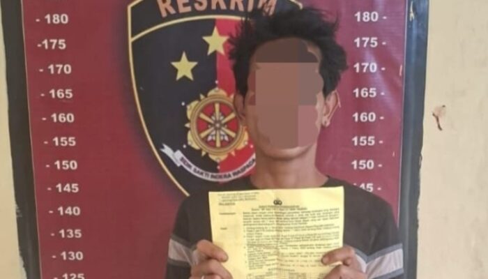 Pelaku Pencurian Mesin Air Dan Besi Dibekuk Polsek Tanjung Morawa