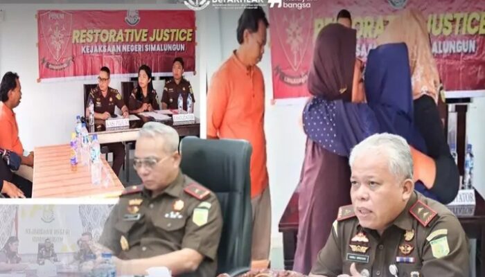 Kejaksaan Kembali Terapkan Restorasi Justice Atas Perkara Pidana di Kejari Simalungun