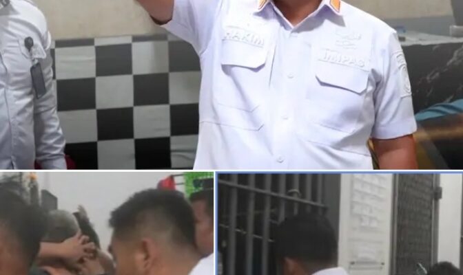 Gerak Cepat Subuh Hari, Kalapas Pimpin Razia Insidentil di Blok Hunian