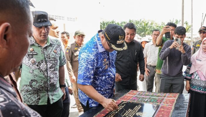 Harapan Nelayan Bagan Terpenuhi, Bupati Resmikan TPI Bagan Percut