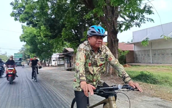 Bupati Sergai Darma Wijaya Naik Sepeda,Tokoh Masyarakat dan Agama Bersuara Lantang