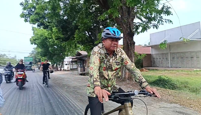 Bupati Sergai Darma Wijaya Naik Sepeda,Tokoh Masyarakat dan Agama Bersuara Lantang