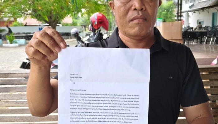 LSM KANA Terima Surat Kaleng: Berikut Isi Surat Kaleng