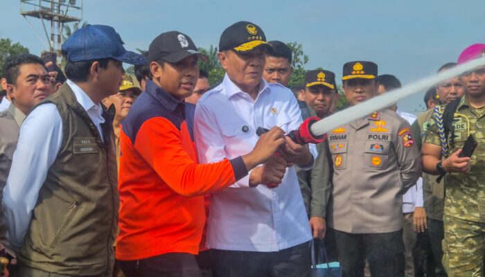 Menko Polkam Pimpin Apel Kesiapsiagaan Karhutla 2026 di Riau, Tegaskan Komitmen Pencegahan Dini