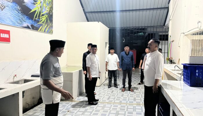 Kabid Perawatan, Keamanan dan Kepatuhan Internal Kanwil Ditjenpas Aceh Tinjau Dapur Lapas Banda Aceh