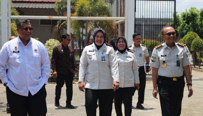 Perkuat Pengawasan, Kakanwil Ditjenpas Aceh Dampingi Irjen KemenHAM RI Tinjau Lapas Perempuan Sigli 