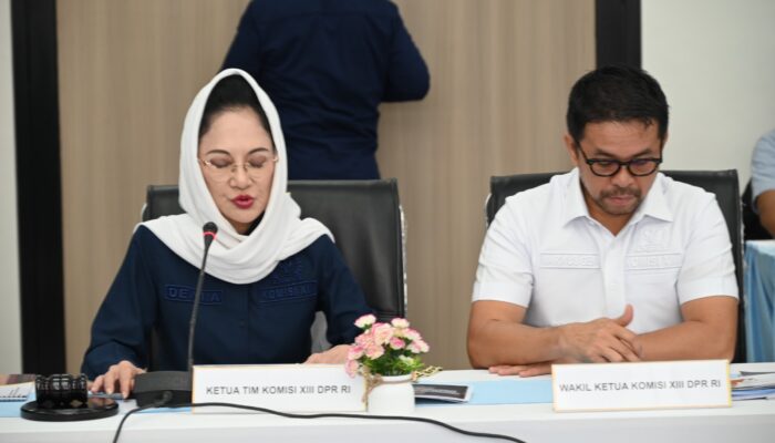 Kepala Rutan Kelas I Tangerang Hadiri Kunjungan Kerja Spesifik Komisi XIII DPR RI