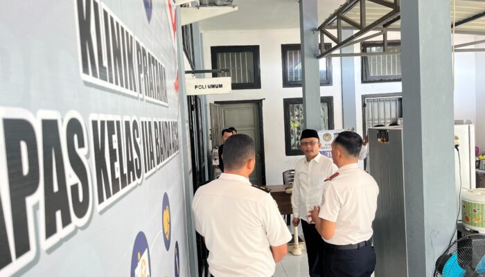 Jelang Idulfitri, Kakanwil Aceh Pastikan Layanan Publik Lapas Banda Aceh Berjalan Prima