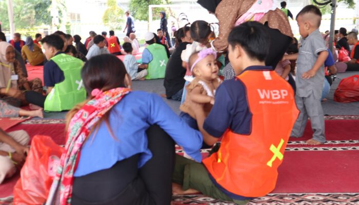 Hangatnya Silaturahmi Lebaran, Kunjungan Hari Pertama Idul Fitri 1447 H di Rutan Kelas I Tangerang Berlangsung Tertib dan Kondusif