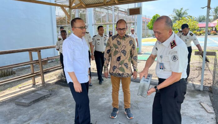 Wujudkan Lapas Produktif, Kakanwil Ditjenpas Aceh Perkuat Program Pembinaan di Lapas Meulaboh & Calang