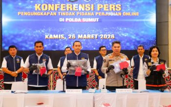 Judi Online di Medan Raup Omzet Diduga Rp7 Miliar, Polda Sumut Sita Puluhan Perangkat dan Rekening