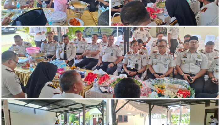 Kalapas Bireuen Hadiri Halal Bihalal dan Rapat Pembahasan Persiapan Rangkaian Kegiatan HBP ke-62.