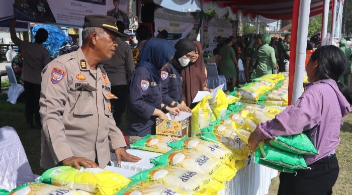 Dukung Program GPM, Polresta Deli Serdang Gelar Bazar Pasar Murah