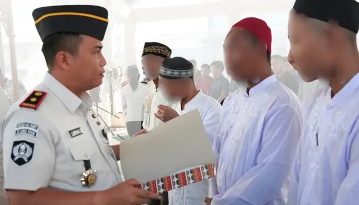 Idul Fitri Penuh Berkah, 666 Warga Binaan Lapas Lubuk Pakam Terima Remisi