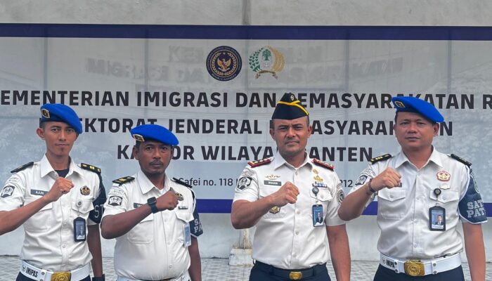 Tiga Pegawai Rutan Tangerang Dikukuhkan sebagai Satops Patnal, Perkuat Integritas Pemasyarakatan