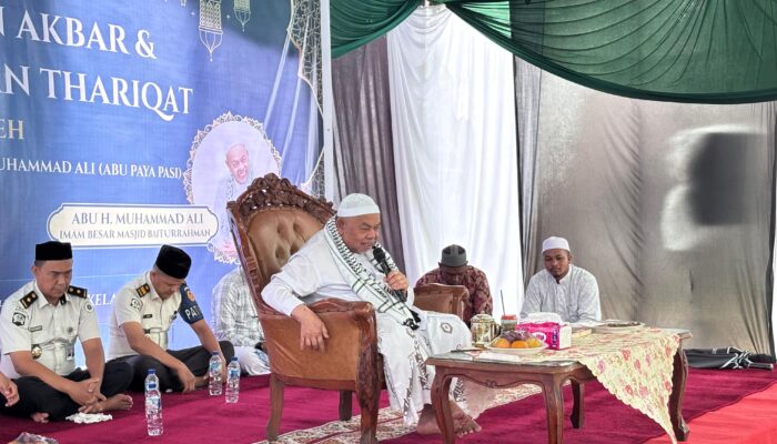 Imam Besar Mesjid Baiturrahman Banda Aceh Mengisi Pengajian di Lapas Idi dan Acara Pengajian Akbar dan Pengijazahan Thariqat Yasin dan Samadiah