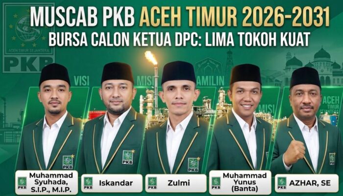 Muscab PKB Aceh Timur 2026 Siap Digelar, Sejumlah Nama Calon Ketua Mencuat