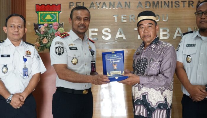 Rutan Kelas I Tangerang Kunjungi Pemerintahan Desa Taban, Wujudkan Pembentukan Desa Binaan