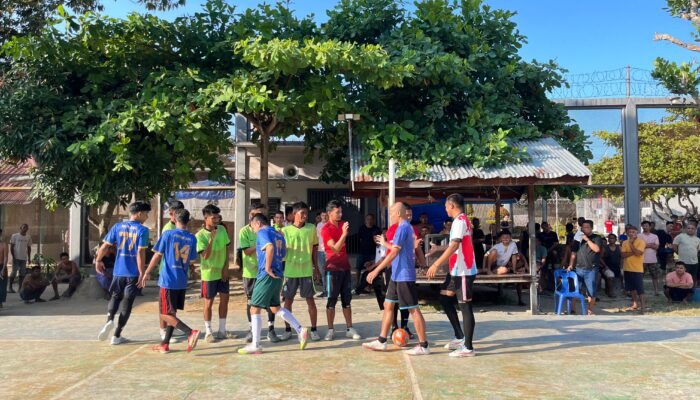 Solid dan Sportif, Futsal Antar Warga Binaan Meriahkan Porsenap HBP Ke-62.