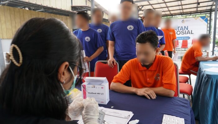 Screening Kesehatan Pemenuhan Hak Dasar Bagi Warga Binaan Rutan Kelas I Tangerang