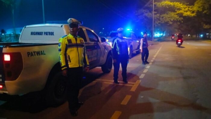 Polresta Deli Serdang Gelar Patroli Blue Light, Wujudkan Rasa Aman Bagi Masyarakat