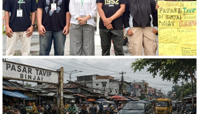 Miris! Pasar Tavip di Binjai Terabaikan, Pusat Ekonomi Tak Jadi Prioritas