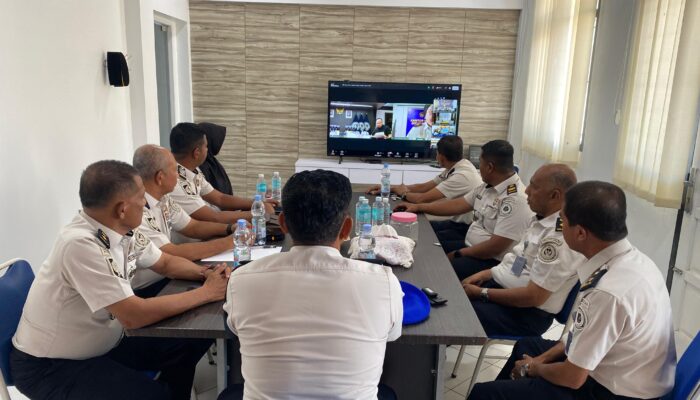 Lapas Banda Aceh Ikuti Rapat Analisis dan Evaluasi Kinerja Triwulan I Tahun 2026 Secara Virtual