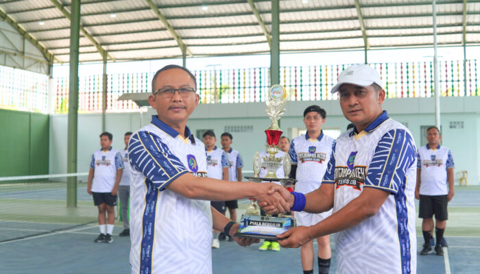 Ajang Silaturahmi Lewat Tenis, Upaya Kanwil Ditjenpas Aceh Perkuat Kerja Sama Tim