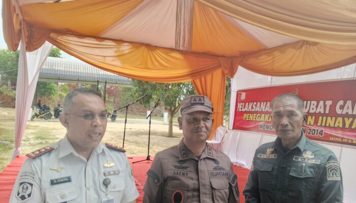 Kapalas Kelas IIB Idi Hadiri Pelaksanaan Eksekusi Cambuk
