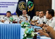 Rutan Kelas I Tangerang Ikuti Analisa dan Evaluasi Triwulan I di Kanwil Ditjenpas Banten