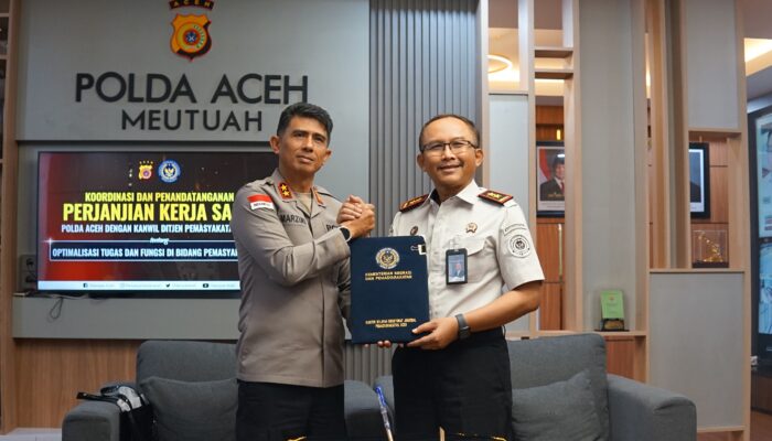 Akselerasi Fungsi Pemasyarakatan, Kanwil Ditjenpas Aceh Bangun Kemitraan Tangguh Bersama Polda Aceh 