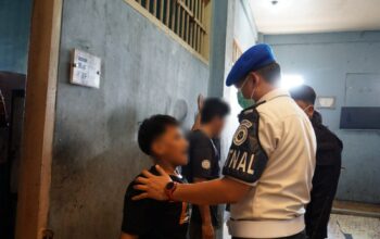 Cegah Gangguan Keamanan dan Ketertiban Rutan Kelas I Tangerang Rutin Gelar Sidak Blok Hunian Warga Binaan.