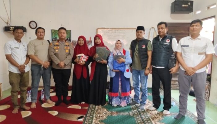 Polresta Deli Serdang Berikan Tali Asih ke Rumah Tahfidz Al-Quran Ar-Rahmah , Atas Keberanian Melawan Peredaran Narkoba