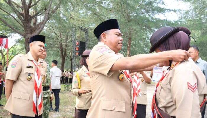 Bupati Sergai : Jadikan Jambore Sebagai Wadah Belajar dan Meningkatkan Disiplin Diri