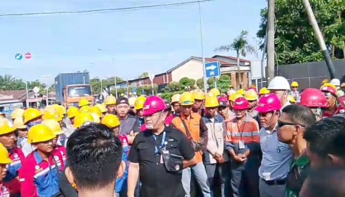 Kontraktor Lokal Pertanyakan Aturan Baru PT MNA, Aksi Mogok Pecah di Kuala Tanjung