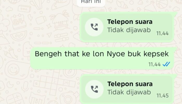 Usai Perdamaian Dengan Oknum Wartawan Diduga Kepsek SMPN 2Peureulak Barat Busa Sebrang Menyimpan Dendam.