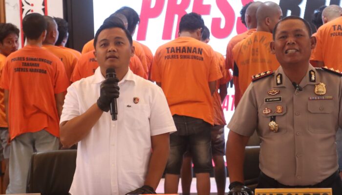 Semester I 2026, Polres Simalungun Ringkus 69 Tersangka Kejahatan 3C dan Bongkar Perdagangan Satwa Dilindungi