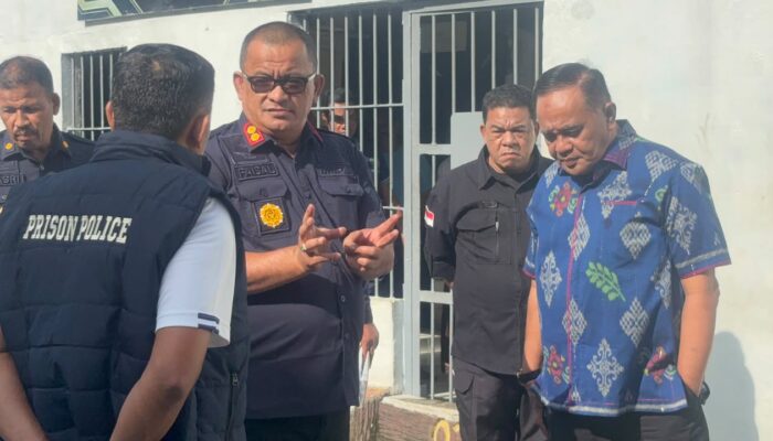 Kunjungan Perdana Kakanwil Ditjenpas Aceh ke Lapas Langsa, Perkuat Tusi dan Teguhkan Integritas Pegawai