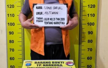Polresta Deli Serdang Gagalkan Peredaran Setengah Kilogram Sabu, Seorang Pria Diamankan