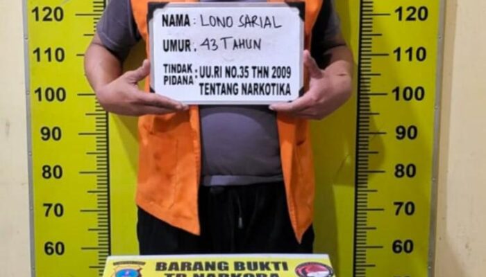 Polresta Deli Serdang Gagalkan Peredaran Setengah Kilogram Sabu, Seorang Pria Diamankan