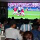 Kapolrestabes Medan Nobar Kick Off Piala Dunia 2026 Bersama Personel dan Masyarakat
