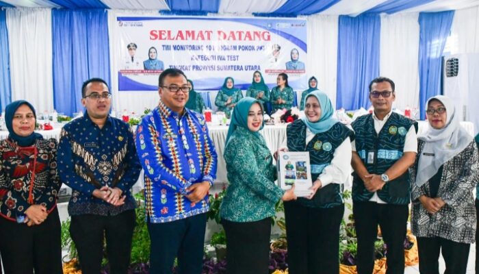 PKK Deli Serdang Kenalkan Mobile IVA Test kepada Tim Monitoring Provinsi