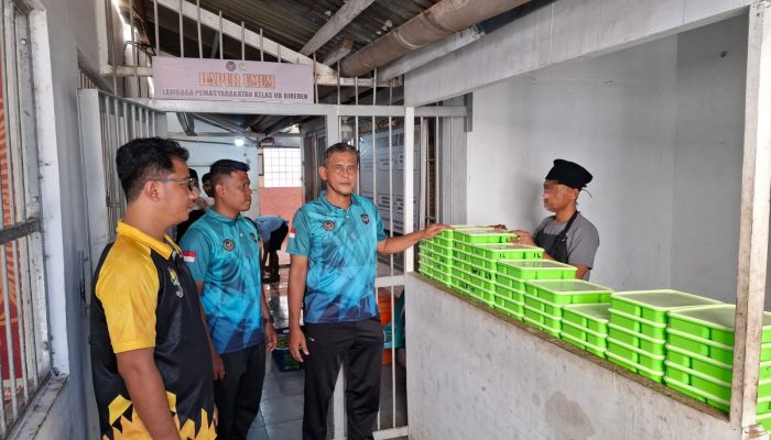 Kalapas Bireuen Pastikan Layanan Makanan Warga Binaan Sesuai Standar dan SOP Kementerian Imigrasi dan Pemasyarakatan