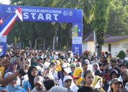 Ribuan Warga Meriahkan Fun Walk HUT APKASI ke-26 dan HUT ke-80 Kabupaten Deli Serdang