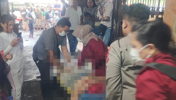 Melalui Laporan CC 110, Polsek Siantar Barat Cek TKP Temuan Mayat di Pasar Horas