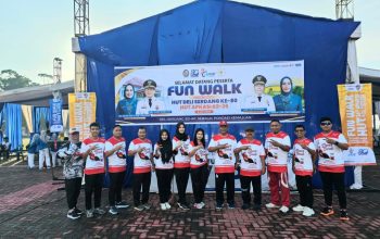 Fun Walk HUT Deli Serdang Ke 80 Dan HUT APKASI Ke 26, UPD PMI Deli Serdang Buka Stand Donor Darah dan Kumpulkan 70 Kantong Darah