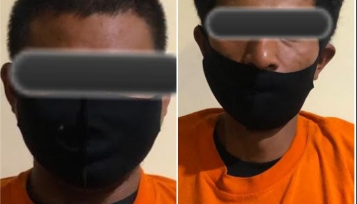 Gondol Uang Tunai dan Rokok, Dua Terduga Pembobol Kedai Dibekul Tim Cobra Polres Karo