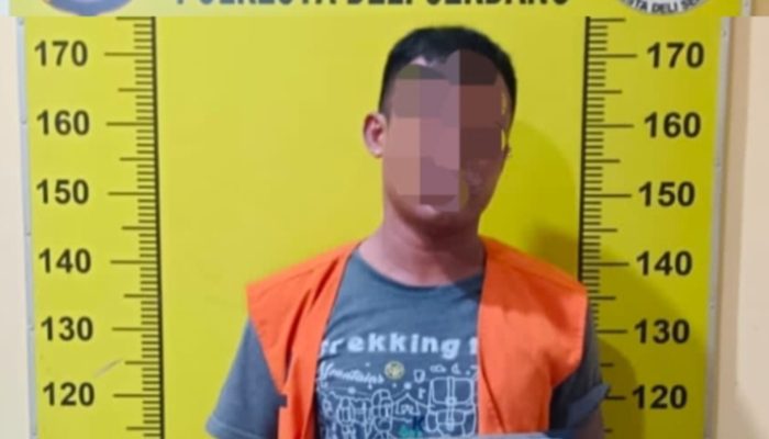 Coba Bawa Ganja Pria Ini Ditangkap Sat Narkoba Polresta Deli Serdang