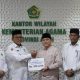 Baitul Mal Aceh Jemput Zakat di Kanwil Kemenag Aceh.  ‎